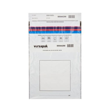 Versapak Single Use Security Envelopes - Tamper Proof Seal Large